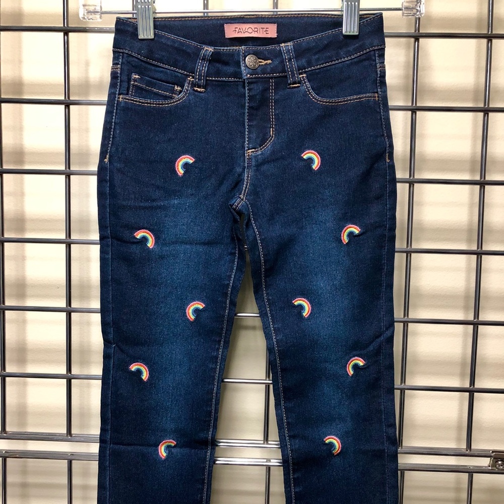 Girls Stretch Denim Jeans